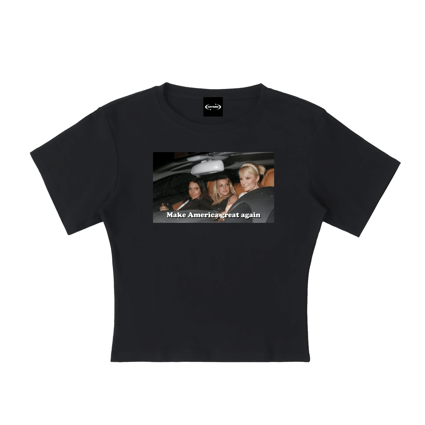 Baby Tee MIDNIGHT / S Make America Great Baby Tee ~ GAYSBIE PREMIUM MATERIALS