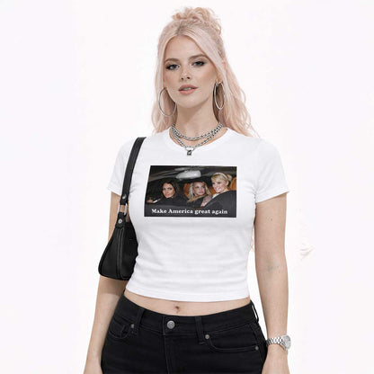 Baby Tee Make America Great Baby Tee ~ GAYSBIE PREMIUM MATERIALS