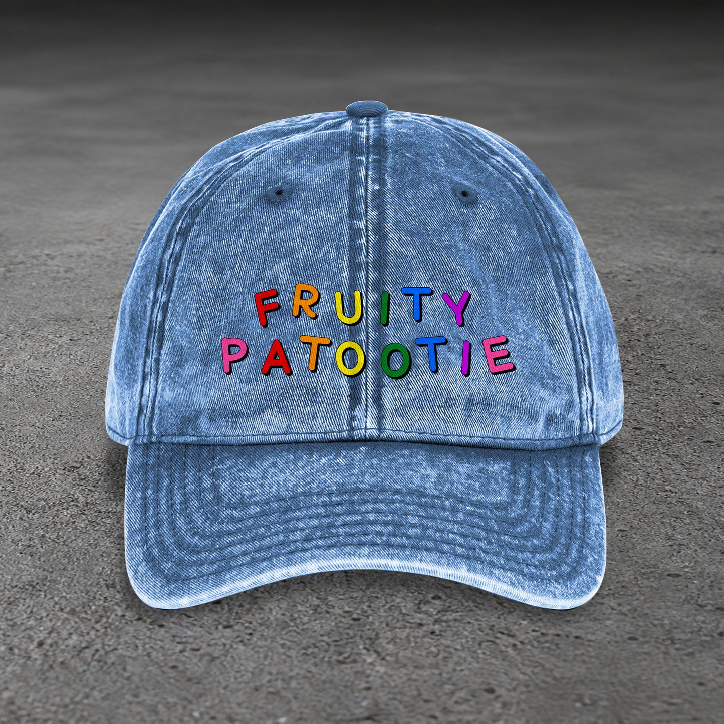 FRUITY PATOOTIE Wash Cap ~ GAYSBIE