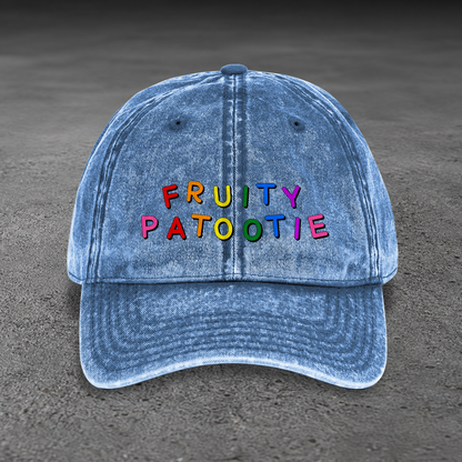 FRUITY PATOOTIE Wash Cap ~ GAYSBIE