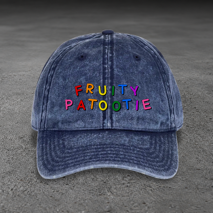 FRUITY PATOOTIE Wash Cap ~ GAYSBIE