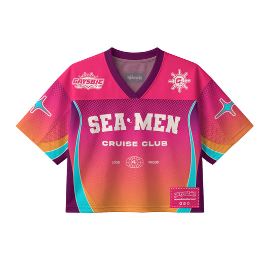 SEA-MEN Sunset Personalized Cruise Party Jersey - GAYSBIE