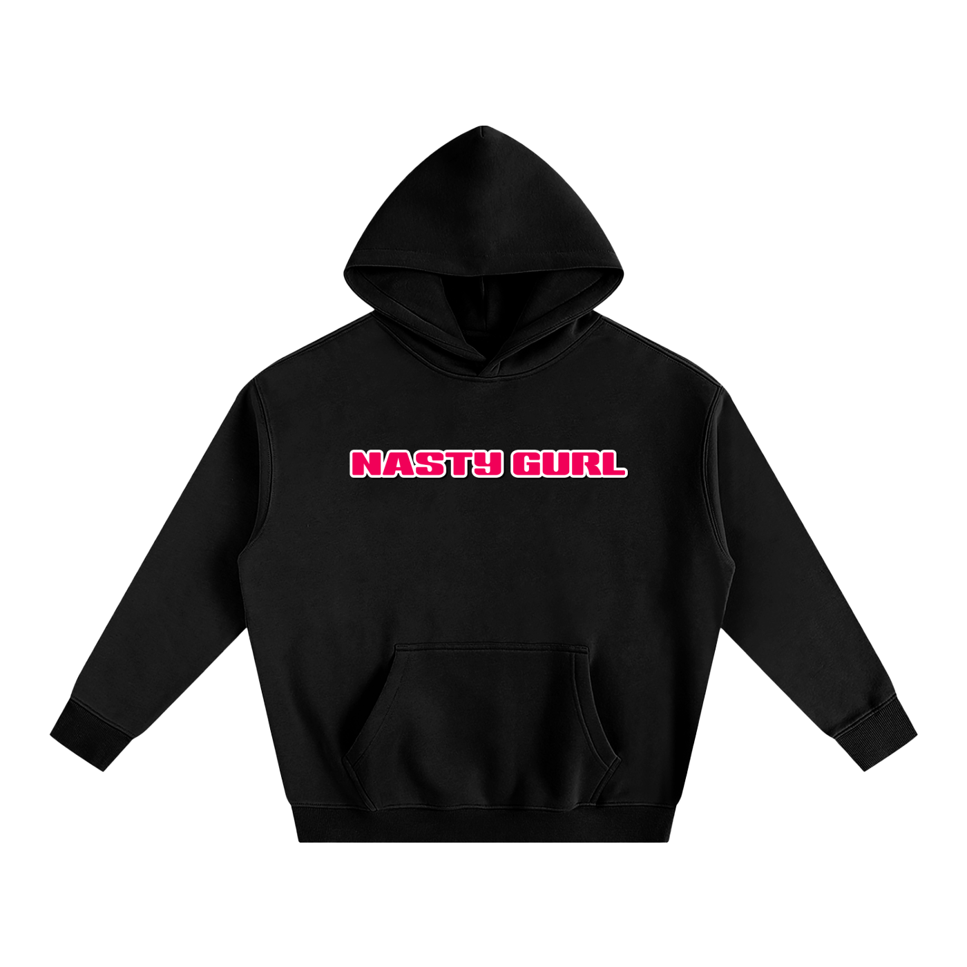 Premium Hood MIDNIGHT / S NASTY GURL Heavy Fleece Hoodie ~ GAYSBIE PREMIUM MATERIALS