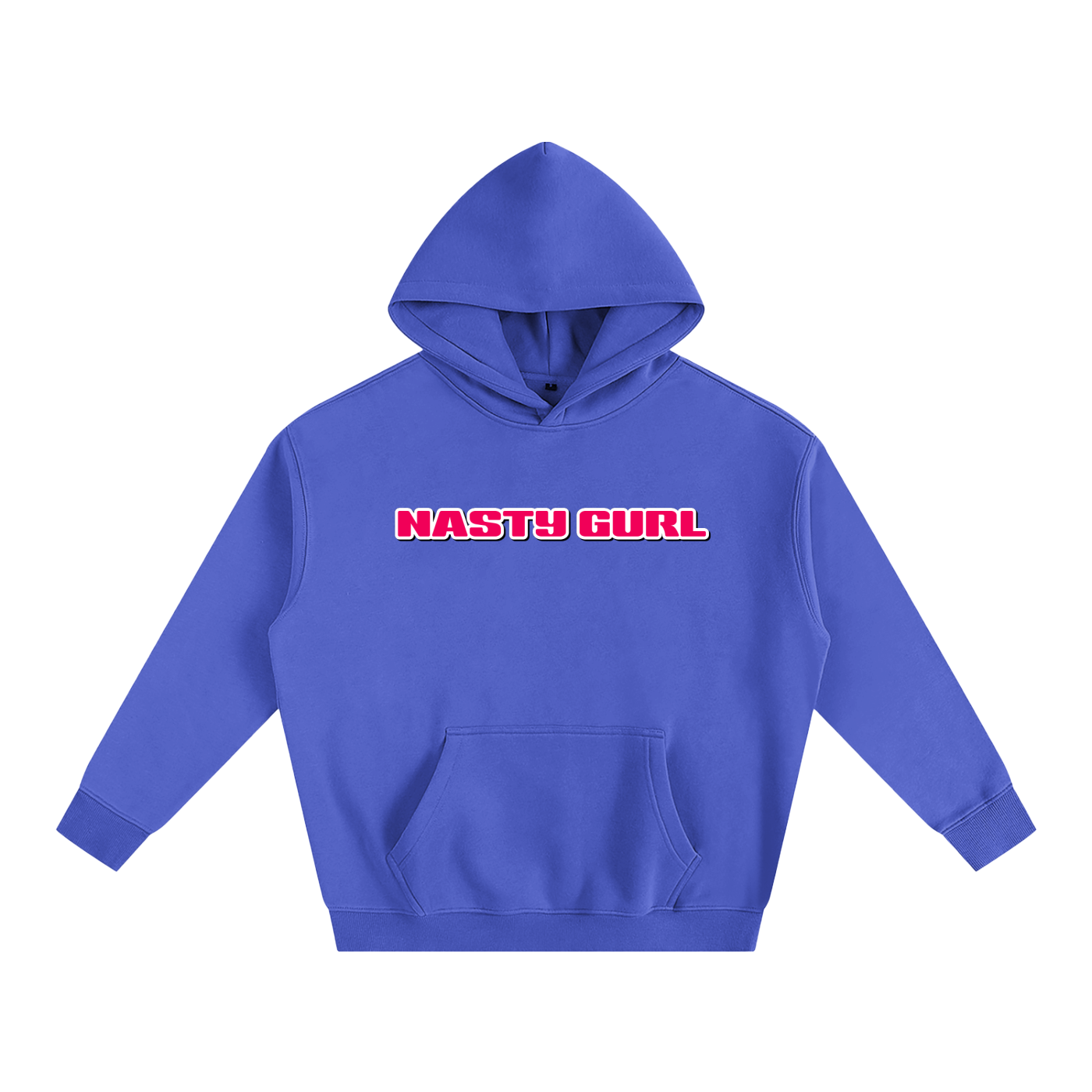 Premium Hood OCEAN / S NASTY GURL Heavy Fleece Hoodie ~ GAYSBIE PREMIUM MATERIALS
