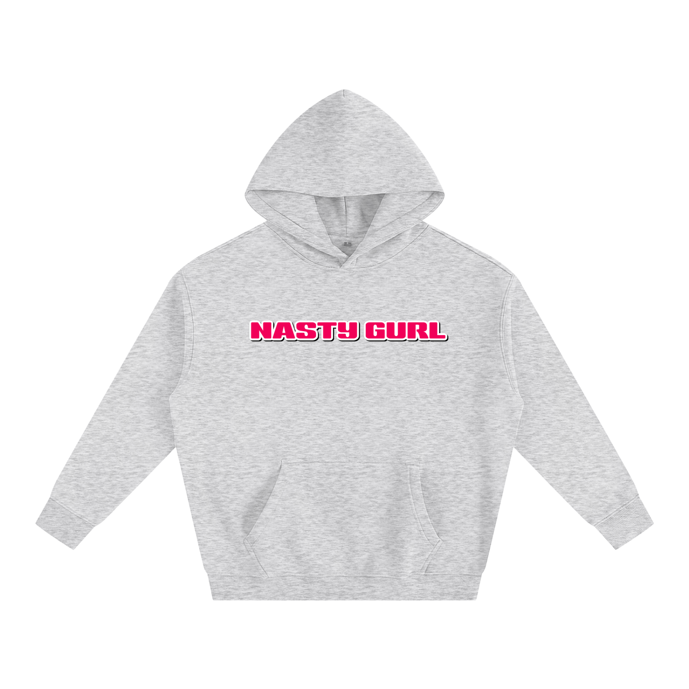Premium Hood STONE / S NASTY GURL Heavy Fleece Hoodie ~ GAYSBIE PREMIUM MATERIALS