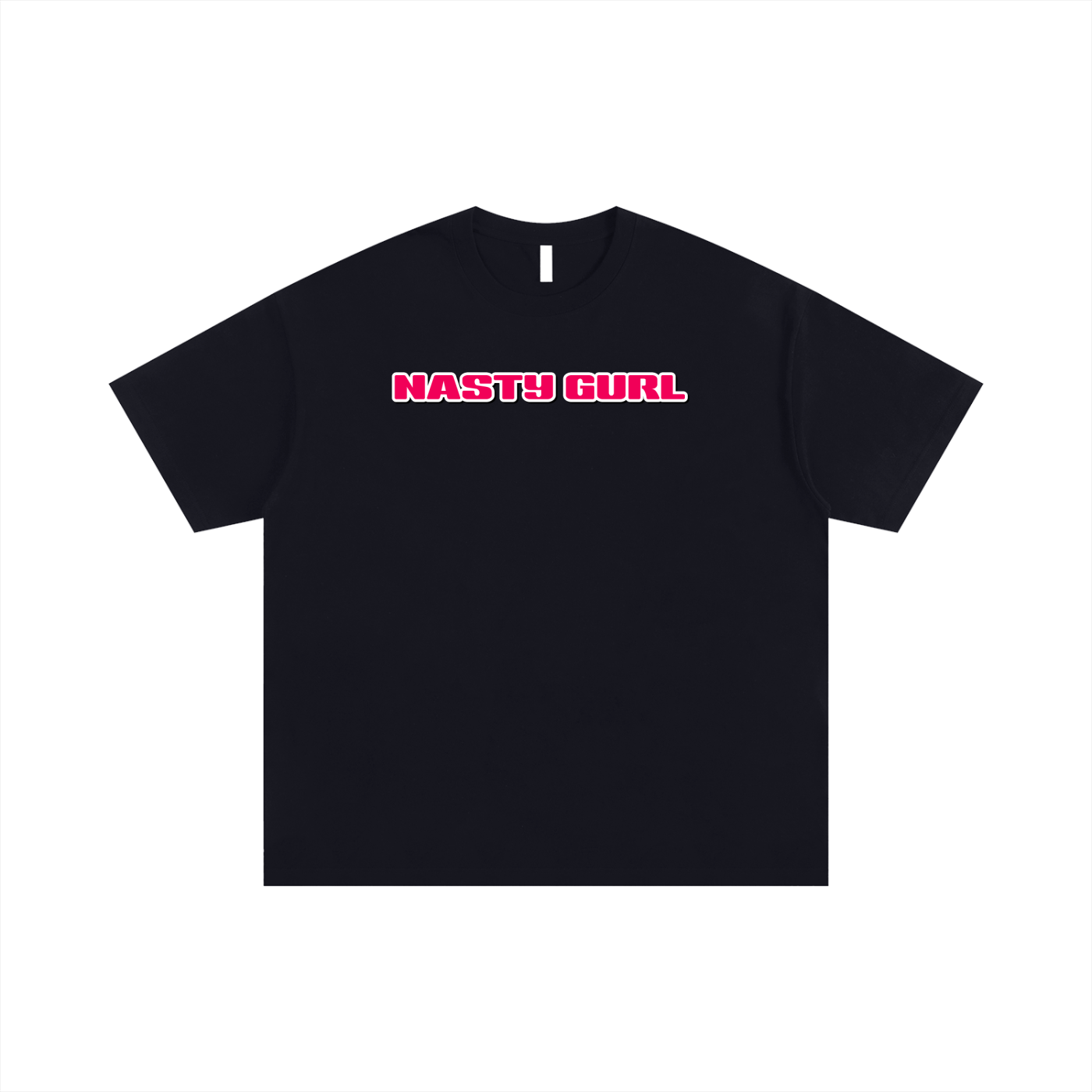 Oversize Tee MIDNIGHT / S NASTY GURL Oversize Signature Tee ~ GAYSBIE PREMIUM MATERIALS