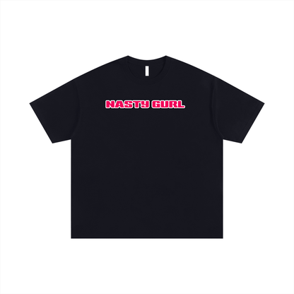 Oversize Tee MIDNIGHT / S NASTY GURL Oversize Signature Tee ~ GAYSBIE PREMIUM MATERIALS