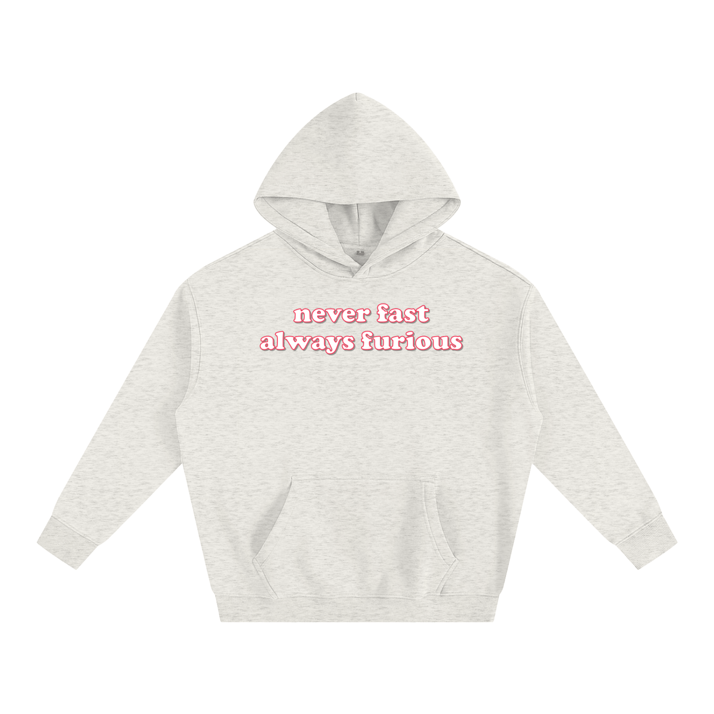 Premium Hood OATY / S never fast always furious Heavy Fleece Hoodie ~ GAYSBIE PREMIUM MATERIALS