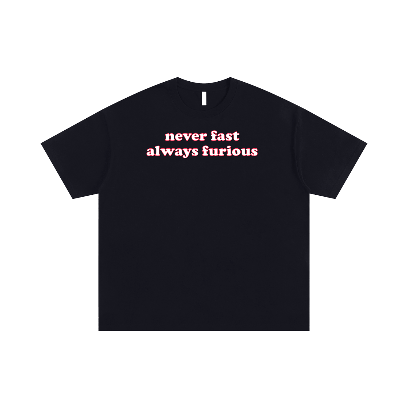 Oversize Tee MIDNIGHT / S never fast always furious Oversize Signature Tee ~ GAYSBIE PREMIUM MATERIALS
