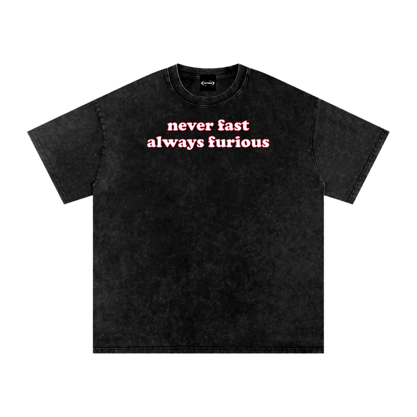 Oversize Tee MIDNIGHT / S never fast always furious Premium Oversized Tee ~ GAYSBIE PREMIUM MATERIALS