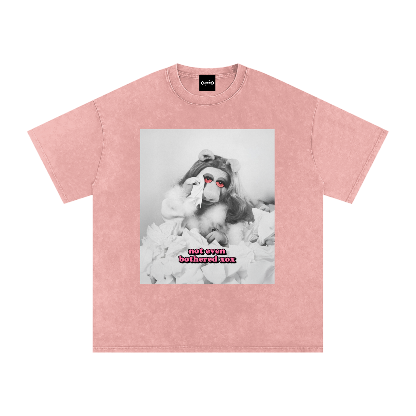 Oversize Tee BLUSH / S not even bothered Piggy Premium Oversized Tee ~ GAYSBIE PREMIUM MATERIALS