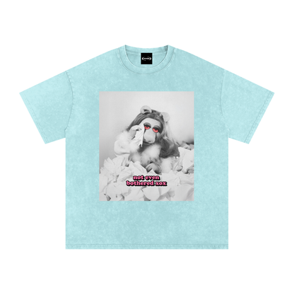 Oversize Tee ICE / S not even bothered Piggy Premium Oversized Tee ~ GAYSBIE PREMIUM MATERIALS