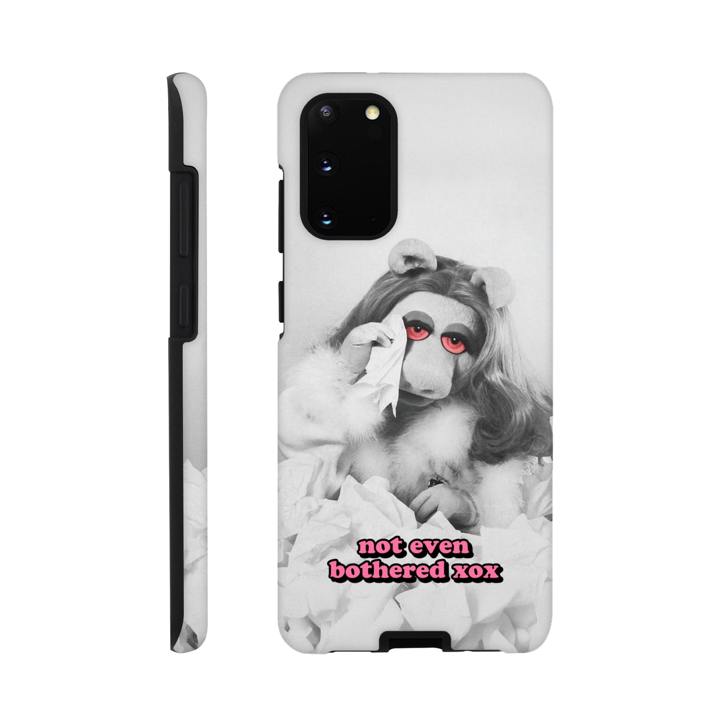 Android Case Galaxy S20 not even bothered Piggy Tough Android Case ~ GAYSBIE PREMIUM MATERIALS