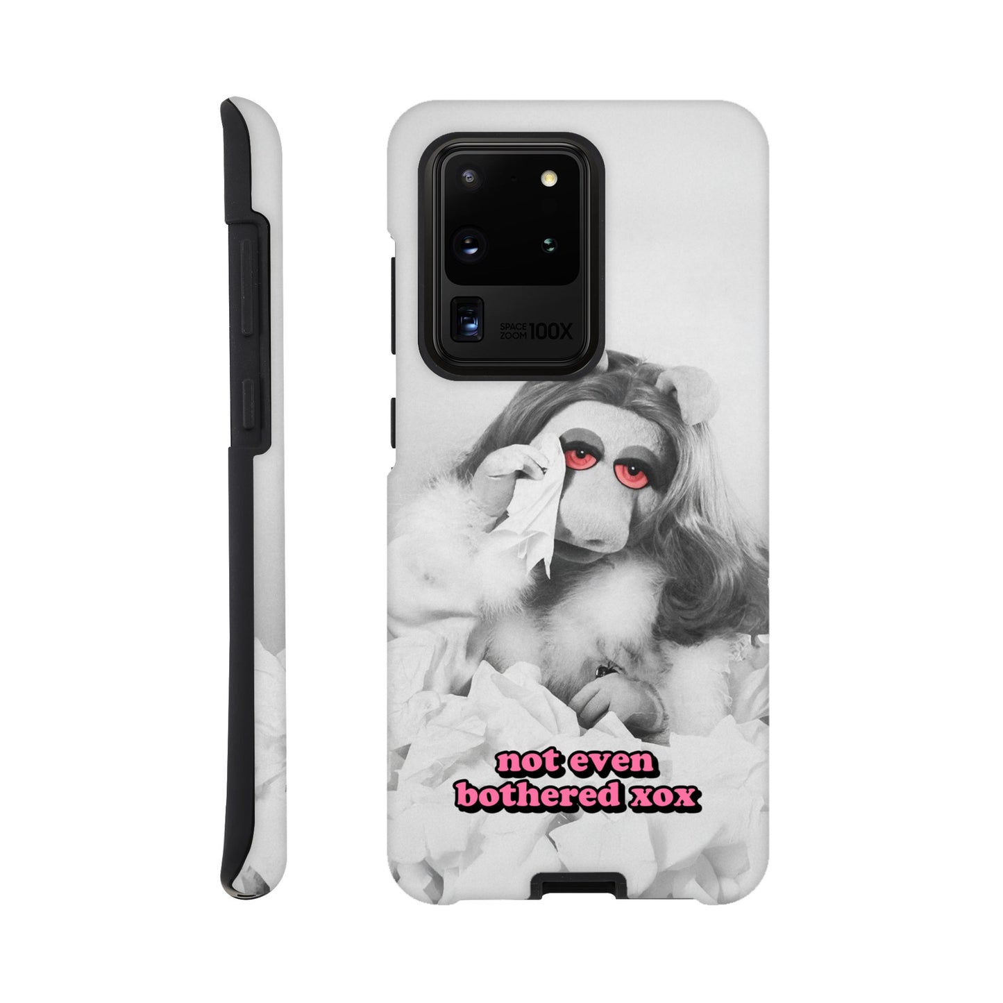 Android Case Galaxy S20 Ultra not even bothered Piggy Tough Android Case ~ GAYSBIE PREMIUM MATERIALS