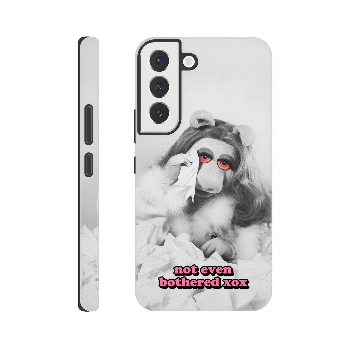 Android Case Galaxy S22 not even bothered Piggy Tough Android Case ~ GAYSBIE PREMIUM MATERIALS