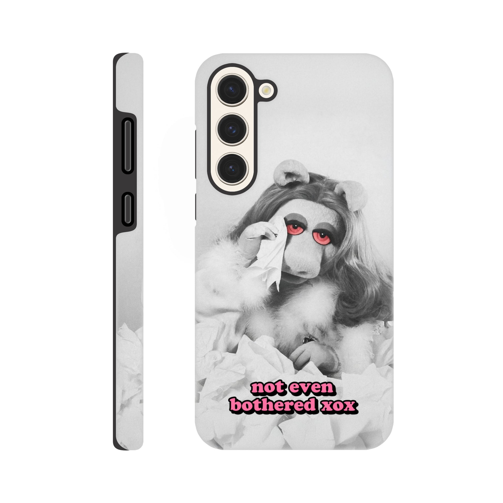 Android Case Galaxy S23 Plus not even bothered Piggy Tough Android Case ~ GAYSBIE PREMIUM MATERIALS