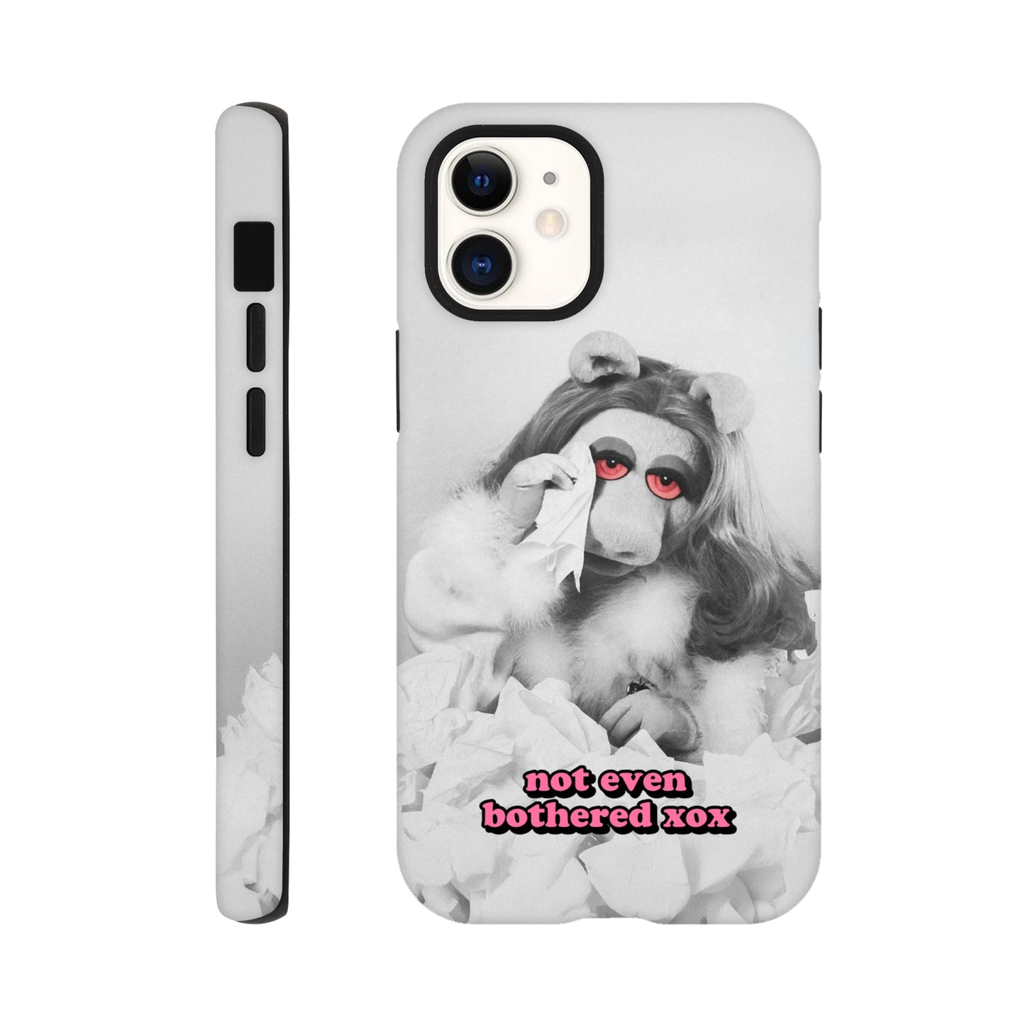 iPhone Case iPhone 12 Mini not even bothered Piggy Tough iPhone Case ~ GAYSBIE PREMIUM MATERIALS