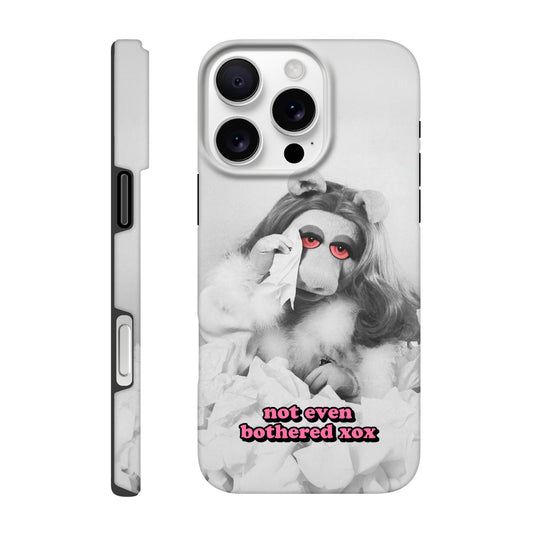 iPhone Case iPhone 16 Pro Max not even bothered Piggy Tough iPhone Case ~ GAYSBIE PREMIUM MATERIALS
