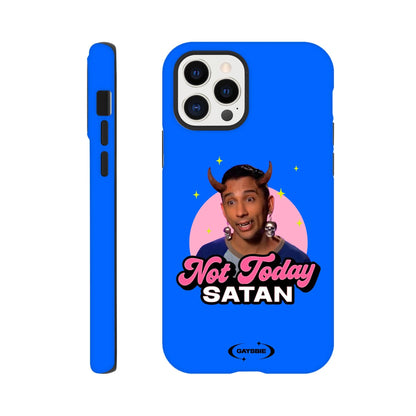 Print Material iPhone 12 Pro / OCEAN Not Today Satan iPhone Case ~ GAYSBIE GAYSBIE SHOP