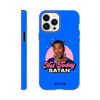 Print Material iPhone 13 Pro Max / OCEAN Not Today Satan iPhone Case ~ GAYSBIE GAYSBIE SHOP
