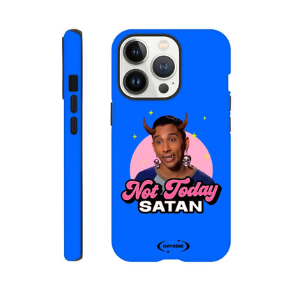 Print Material iPhone 13 Pro / OCEAN Not Today Satan iPhone Case ~ GAYSBIE GAYSBIE SHOP