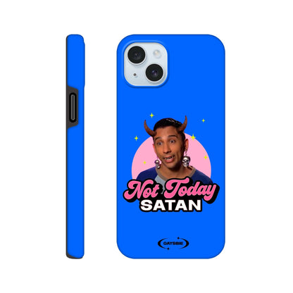 Print Material iPhone 15 Plus / OCEAN Not Today Satan iPhone Case ~ GAYSBIE GAYSBIE SHOP