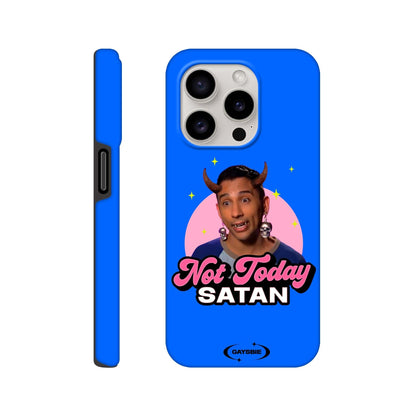 Print Material iPhone 15 Pro / OCEAN Not Today Satan iPhone Case ~ GAYSBIE GAYSBIE SHOP
