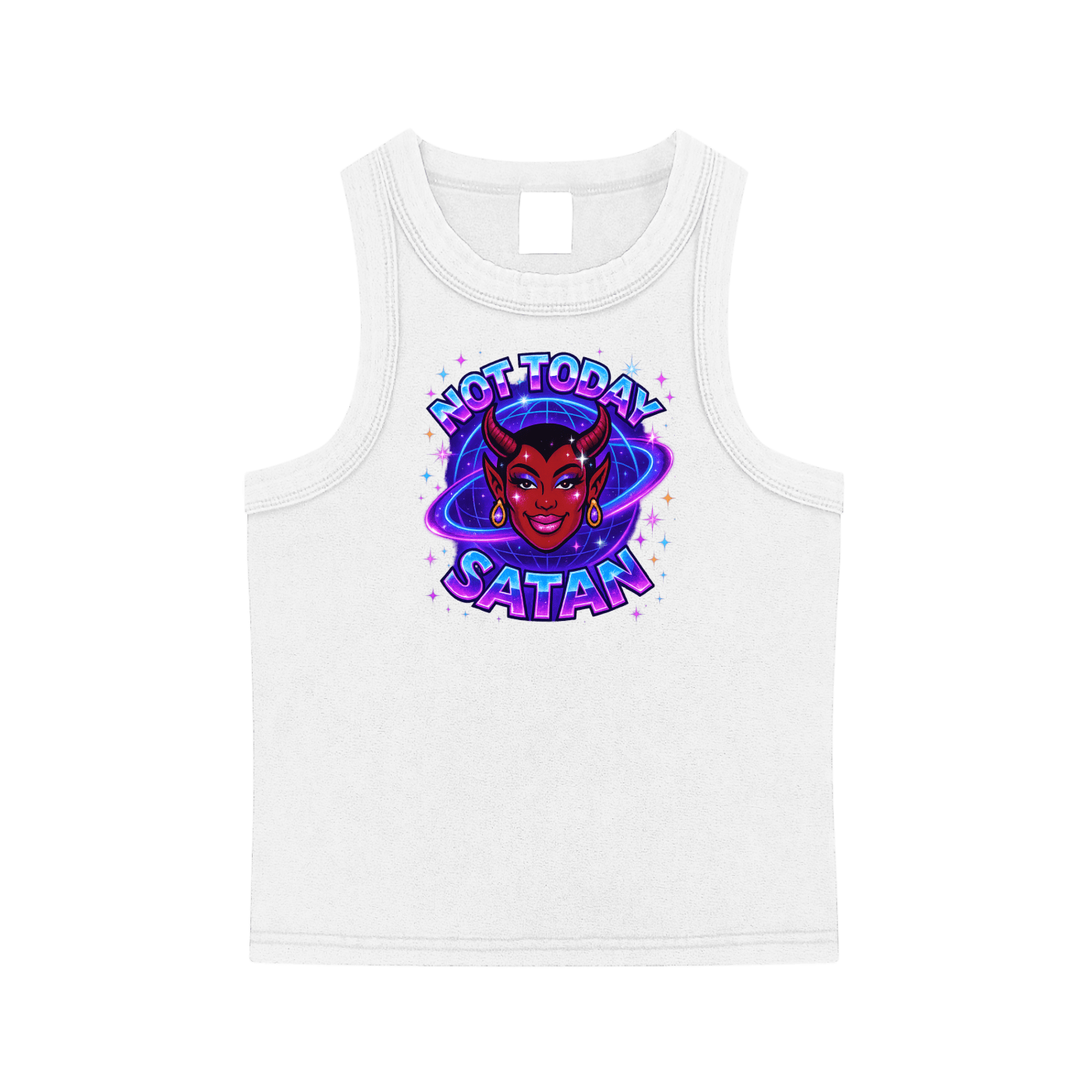 Baby Tank ICE / S NOT TODAY SATAN Premium Baby Tank ~ GAYSBIE PREMIUM MATERIALS