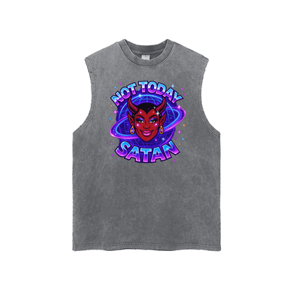 Premium Tank STORM / M NOT TODAY SATAN Premium Signature Tank ~ GAYSBIE PREMIUM MATERIALS