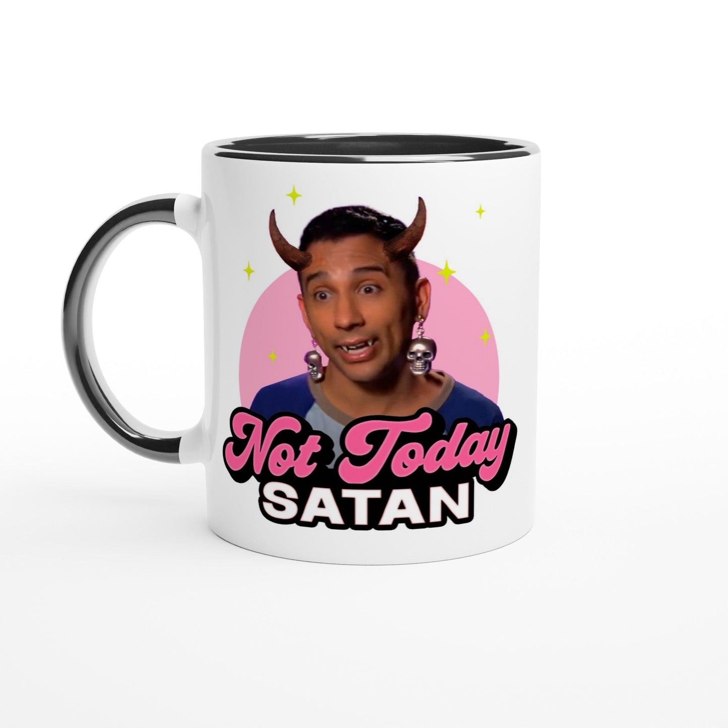 Drinkware MIDNIGHT Not today Satan Regular Mug ~ GAYSBIE GAYSBIE SHOP