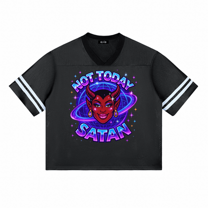 Taped Jersey MIDNIGHT / S NOT TODAY SATAN Taped Premium Jersey ~ GAYSBIE PREMIUM MATERIALS