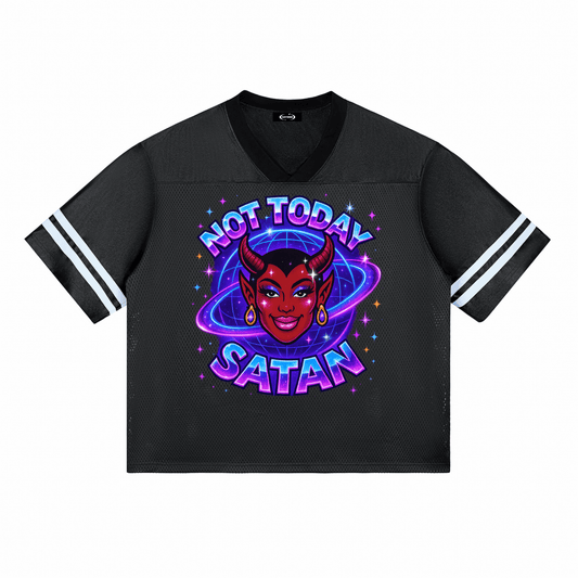 Taped Jersey MIDNIGHT / S NOT TODAY SATAN Taped Premium Jersey ~ GAYSBIE PREMIUM MATERIALS