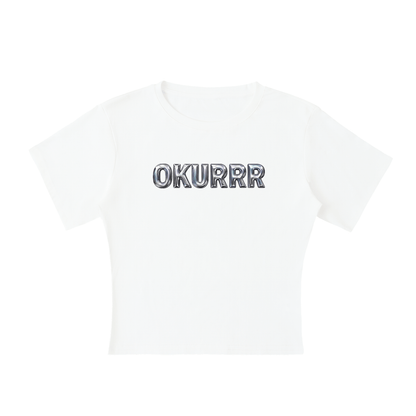 Baby Tee ICE / S OKURRR Baby Tee ~ GAYSBIE PREMIUM MATERIALS