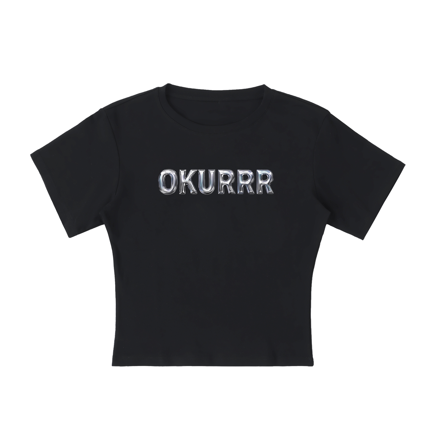 Baby Tee MIDNIGHT / S OKURRR Baby Tee ~ GAYSBIE PREMIUM MATERIALS