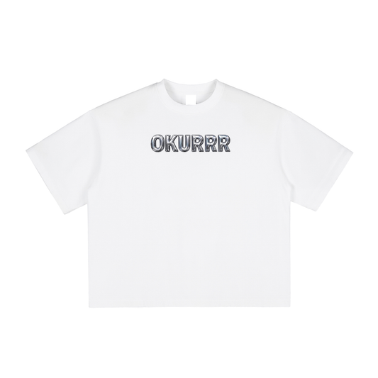 Boxy Tee ICE / S OKURRR Heavy Boxy Tee ~ GAYSBIE ODMPOD