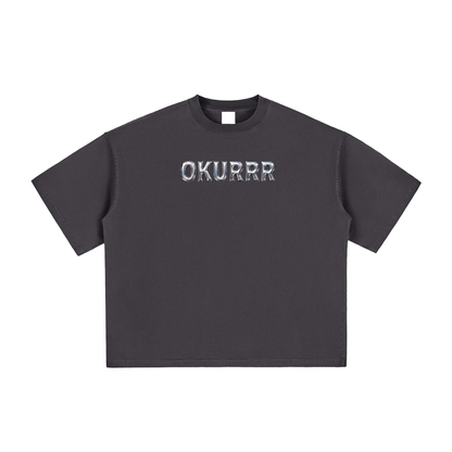Boxy Tee MIDNIGHT / S OKURRR Heavy Boxy Tee ~ GAYSBIE ODMPOD