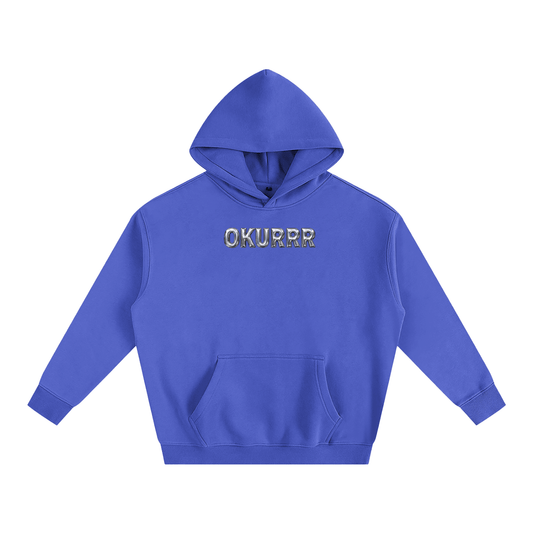 Premium Hood OCEAN / S OKURRR Heavy Fleece Hoodie ~ GAYSBIE PREMIUM MATERIALS