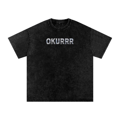 Oversize Tee MIDNIGHT / S OKURRR Premium Tee ~ GAYSBIE PREMIUM MATERIALS