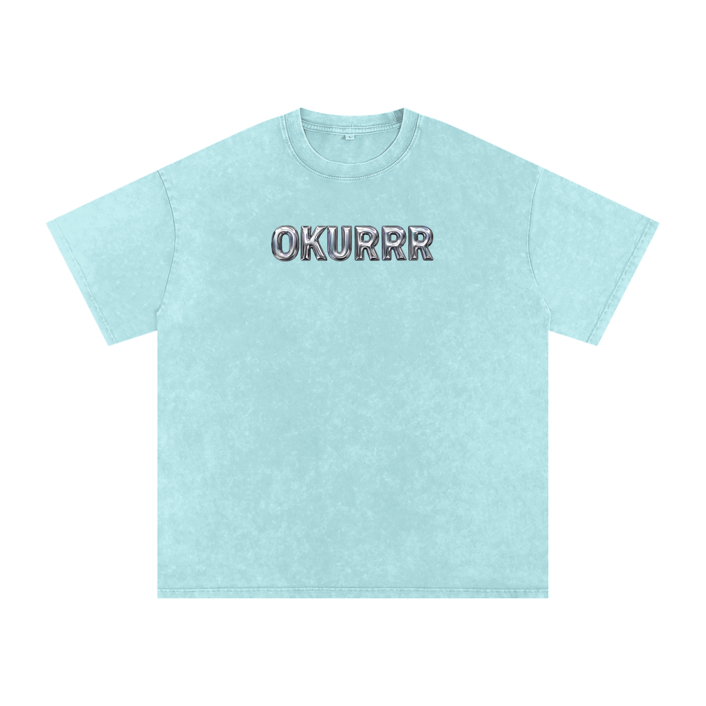 Oversize Tee OCEAN / S OKURRR Premium Tee ~ GAYSBIE PREMIUM MATERIALS