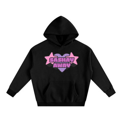 Black / S Oversize Fleeced Hoodie ODMPOD