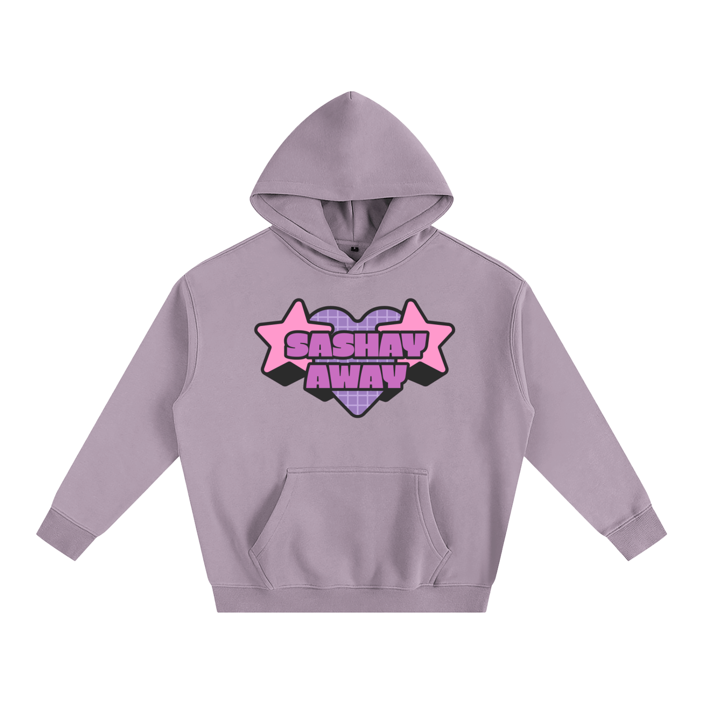 Dark Purple / S Oversize Fleeced Hoodie ODMPOD
