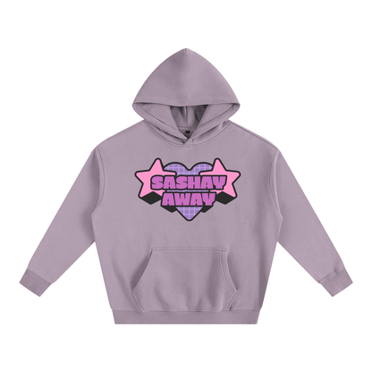 Dark Purple / S Oversize Fleeced Hoodie ODMPOD