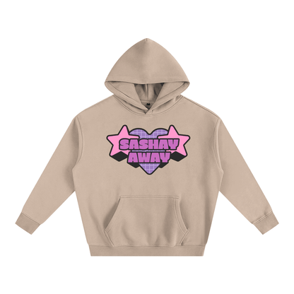 Gray Apricot / S Oversize Fleeced Hoodie ODMPOD