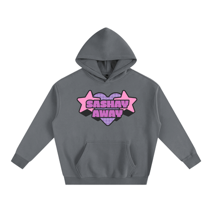 Gray / S Oversize Fleeced Hoodie ODMPOD