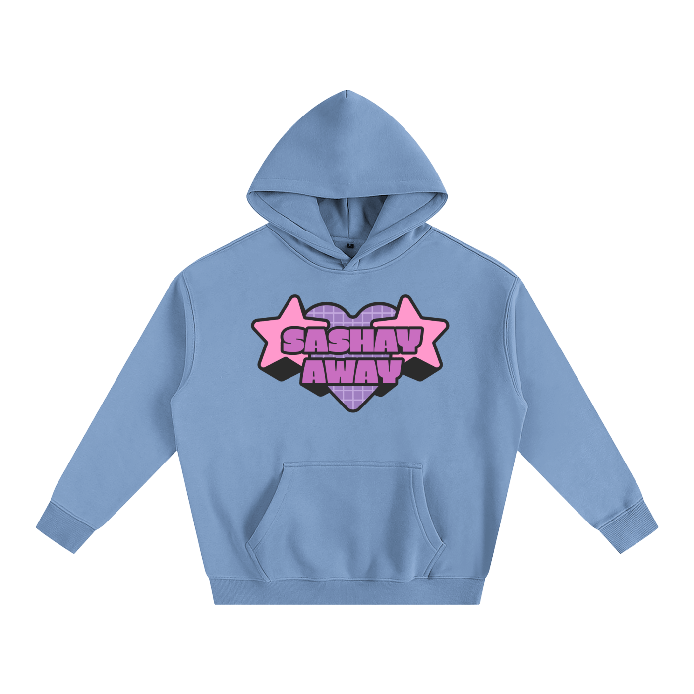 Medium Blue / S Oversize Fleeced Hoodie ODMPOD