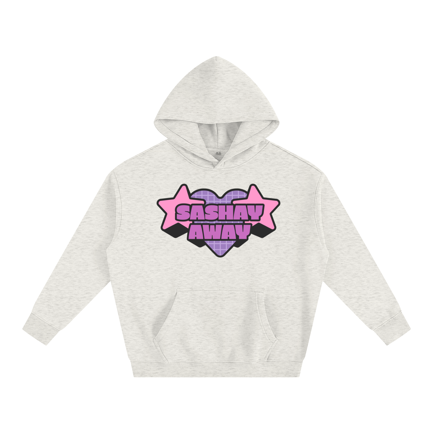 Oat Gray / S Oversize Fleeced Hoodie ODMPOD