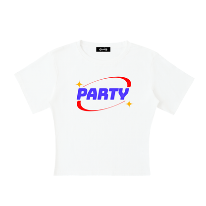 Baby Tee ICE / S PARTY Baby Tee ~ GAYSBIE PREMIUM MATERIALS