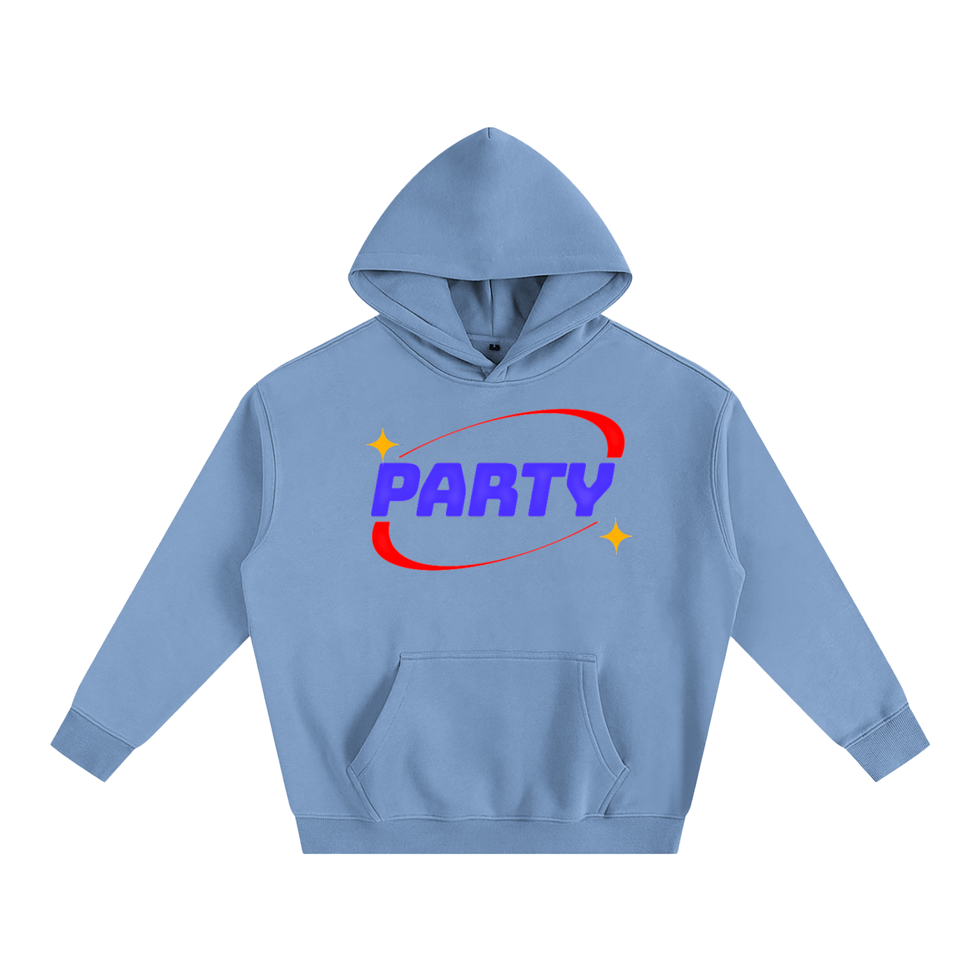 Premium Hood SKY / S PARTY Heavy Fleece Hoodie ~ GAYSBIE PREMIUM MATERIALS