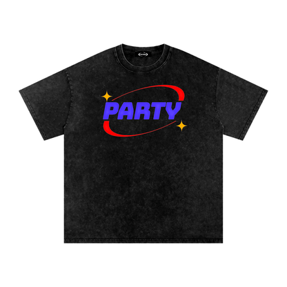 Oversize Tee MIDNIGHT / S PARTY Oversized Premium Tee ~ GAYSBIE PREMIUM MATERIALS