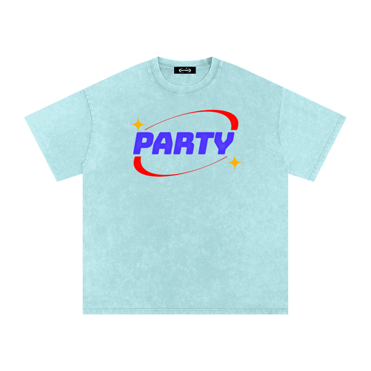 Oversize Tee OCEAN / S PARTY Oversized Premium Tee ~ GAYSBIE PREMIUM MATERIALS
